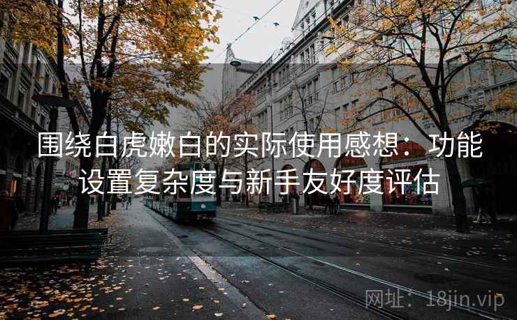 围绕白虎嫩白的实际使用感想:功能设置复杂度与新手友好度评估 第2张 围绕白虎嫩白的实际使用感想:功能设置复杂度与新手友好度评估 第2张