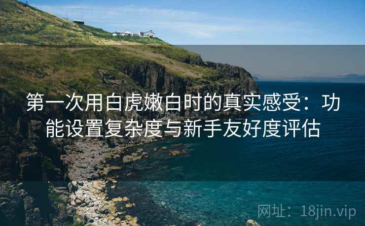 第一次用白虎嫩白时的真实感受：功能设置复杂度与新手友好度评估  第1张