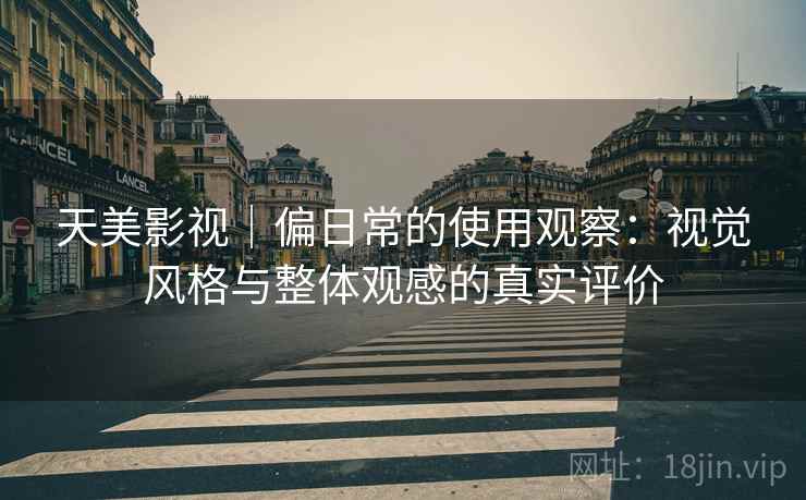 天美影视｜偏日常的使用观察：视觉风格与整体观感的真实评价  第2张